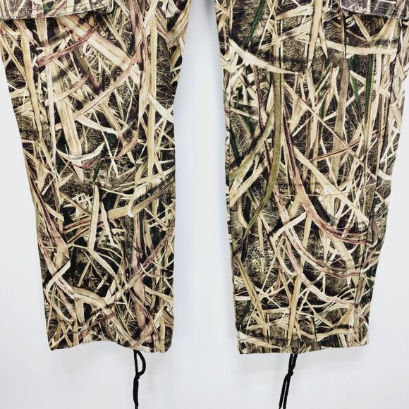 Mossy Oak Mens Camouflage cargo Pants 32X34 Outdoor Hunting Apparel - Picture 8 of 13